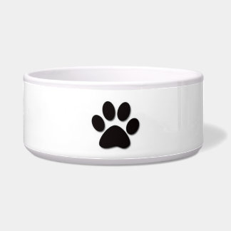 Dog Bowl Paw Print Voerbakje