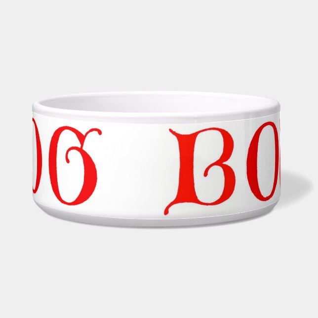 Dog Bowl Voerbakje (Voorkant)