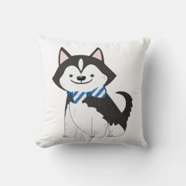 Dog Bowtie Pillow Kussen