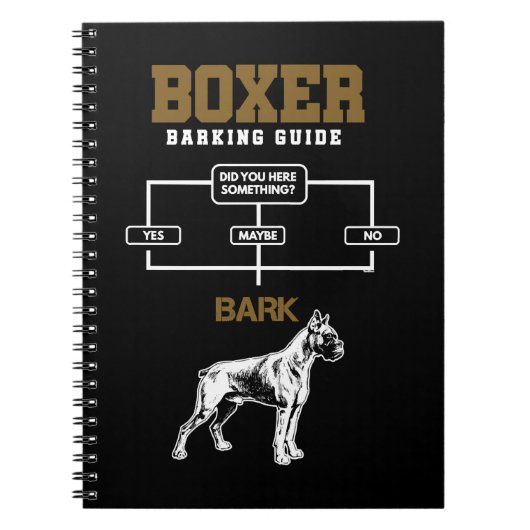 Dog Boxer Guide G Notitieboek (Voorkant)