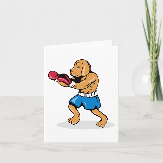 Dog Boxing Note Kaarten