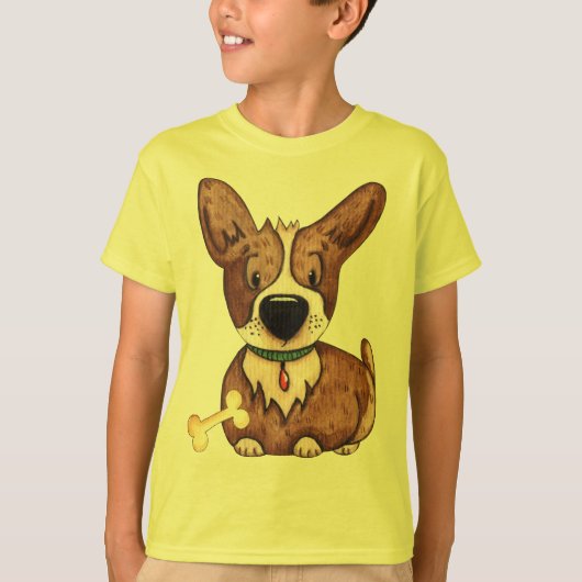 Dog Boys Yellow T shirt (Voorkant)