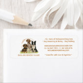 Dog Breeds Watercolor Etiket (Insitu)