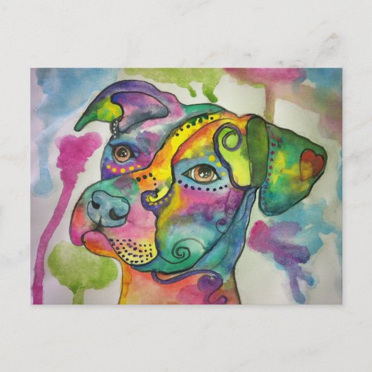 Dog briefkaart (Voorkant)