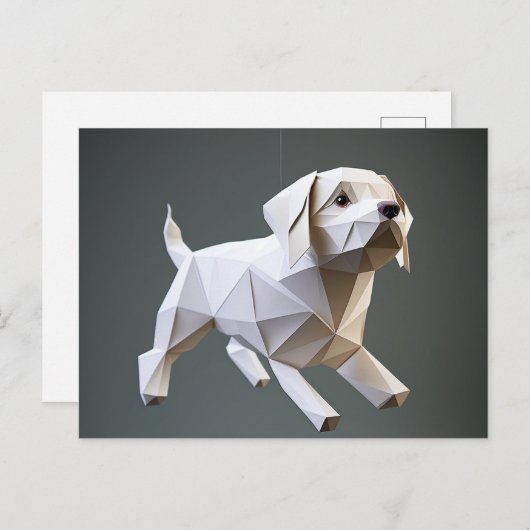 Dog Briefkaart (Voorkant / Achterkant)