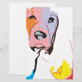 Dog Briefpapier (Voorkant / Achterkant)