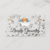 Dog Bubble Bath | Schaar Visitekaartje (Voorkant)