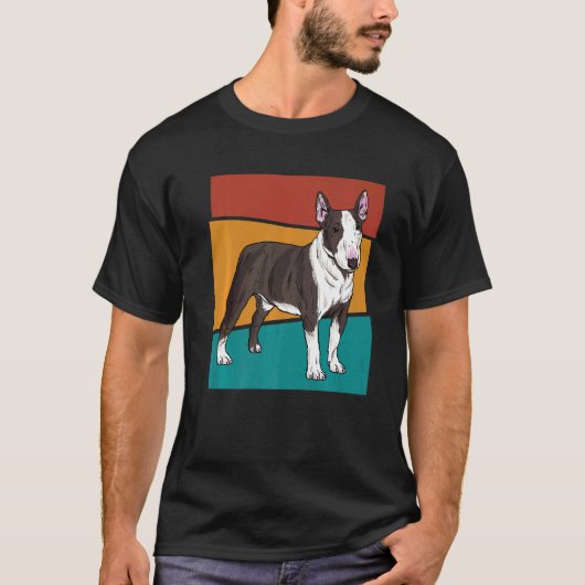 Dog Bull Terrier T-shirt (Voorkant)