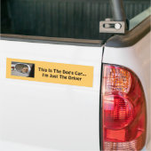 Dog Bumpersticker (Op Truck)