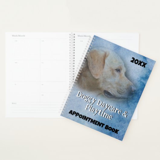Dog Business Appointment Book Planner (Display)