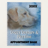 Dog Business Appointment Book Planner (Voorkant)