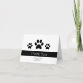 Dog Business Dank u voor uw opmerkingen Bedankkaart (Voorkant)