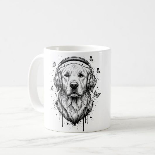Dog Business Koffiemok (Voorkant links)