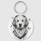 Dog Business Sleutelhanger (Achterkant)