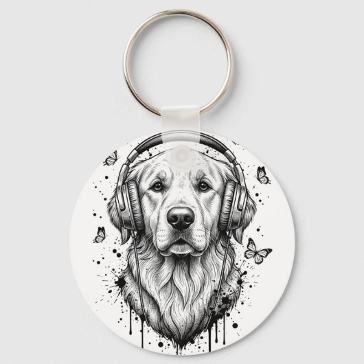 Dog Business Sleutelhanger (Achterkant)