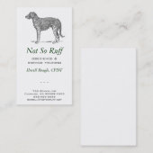 Dog Business Visitekaartje (Voorkant / Achterkant)