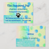 Dog Business, Visitekaartjes (Voorkant / Achterkant)