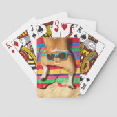 Dog Butt met zonnebril Pokerkaarten (Achterkant)