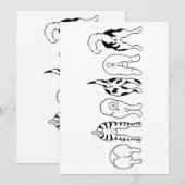 Dog Butts Bedankkaart (Voorkant / Achterkant)