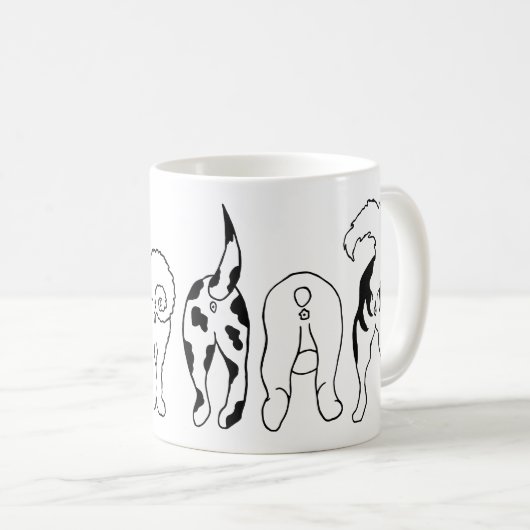 Dog Butts - Mok (Voorkant rechts)