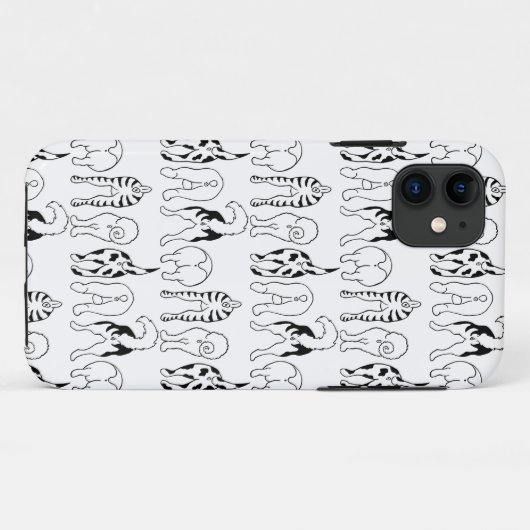 Dog Butts Pattern Case-Mate iPhone Case (Achterkant (horizontaal))