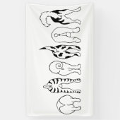 Dog Butts Spandoek (Verticaal)