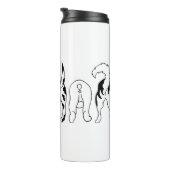 Dog Butts Thermosbeker (Geroteerd rechts)