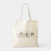 Dog Butts Tote Bag (Achterkant)