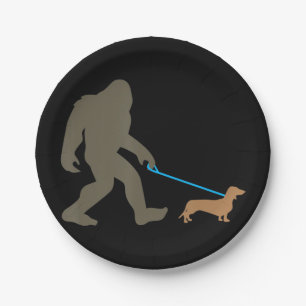 Dog Cadeau Bigfoot Waldund Papieren Bordje