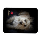 Dog Cairn Terrier "Hondenliefhebber" Flexible Magn Magneet (Horizontaal)