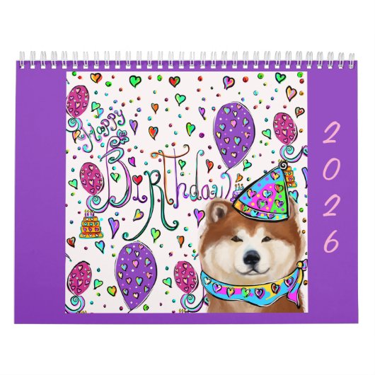 Dog Calendar Kalender (Hoes)