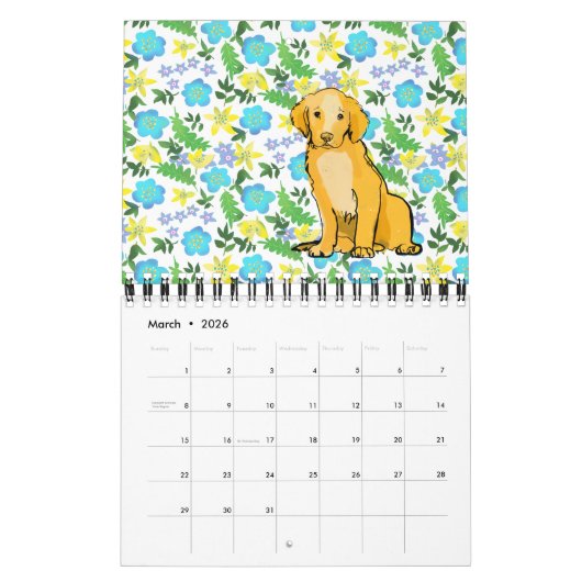 DOG calendar Kalender (Mar 2026)