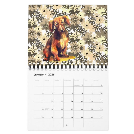 DOG calendar Kalender (Jan 2026)