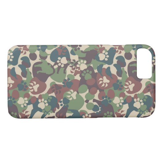 Dog Camouflage Pattern Case-Mate iPhone Case (Achterkant (Horizontaal))