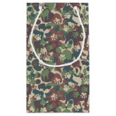 Dog Camouflage Pattern Klein Cadeauzakje (Achterkant)