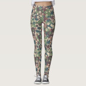 Dog Camouflage Pattern Leggings (Voorkant)