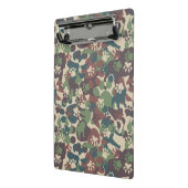 Dog Camouflage Pattern Mini Klembord (Angled2)