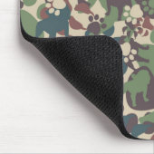 Dog Camouflage Pattern Muismat (Hoek)