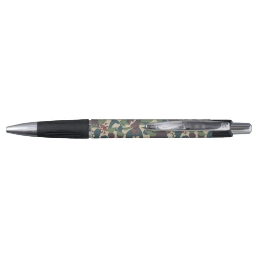 Dog Camouflage Pattern Pen (Achterkant)