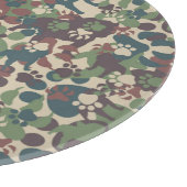 Dog Camouflage Pattern Snijplank (Hoek)