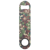 Dog Camouflage Pattern Speed Flessenopener (Achterkant)