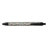Dog Camouflage Pattern Zwarte Inkt Pen (Achterkant)