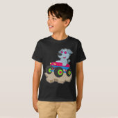 Dog Car T-shirt (Voorkant volledig)