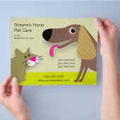 Dog Care Business Flyer (Hand)