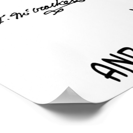 Dog Cartoon 9479 Poster (Hoek)