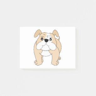 Dog Cartoon Amazing Bulldog Post-it® Notes