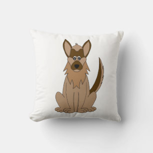 Dog Cartoon Amazing German Shepherd Kussen