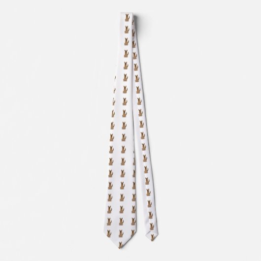 Dog Cartoon Amazing German Shepherd Stropdas (Voorkant)