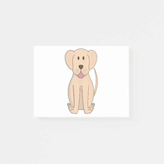 Dog Cartoon Amazing Labrador Retriever Post-it® Notes (Voorkant)