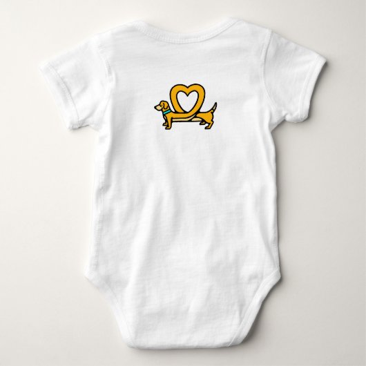 Dog Cartoon Romper (Achterkant)